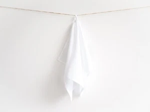 100 Pack Full White Cotton Cloth Napkins Wedding Solid Color Cotton NapKin - Picture 1 of 3