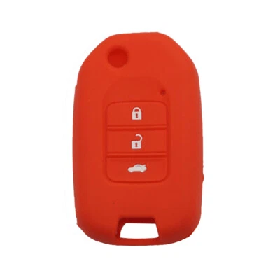 Подходит для Honda Civic CR-V HR-V Accord 3 кнопки дистанционный брелок силиконовый чехол - Изображение 1 из 4