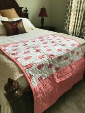 Baby Quilt Blanket (Crate & Barrel) Crate & Kids Pink Pigs Theme Design