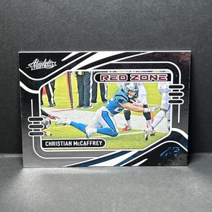 2021 Panini Absolute Football Christian McCaffrey Red Zone #RZ13 Panther / 49ers