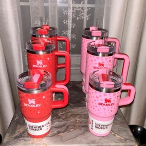 Stanley Target Valentine 2025 RUBY & SWEET HEARTS *All Sizes* Red Pink Quenchers - Picture 1 of 27