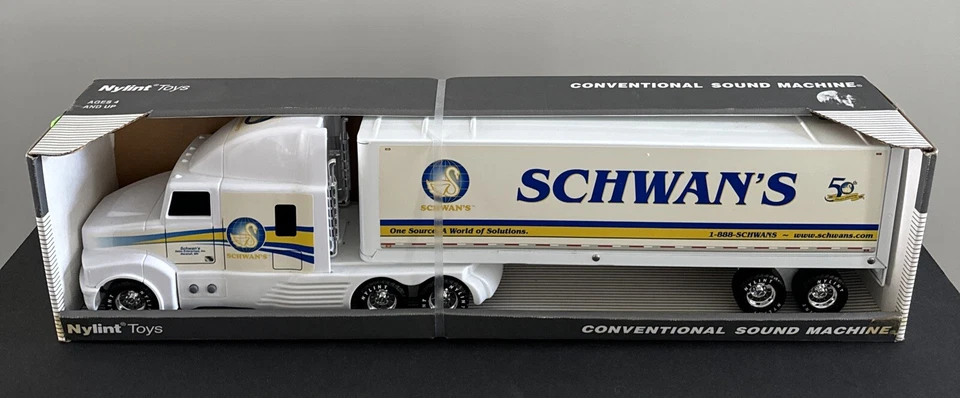 Schwan’s Truck Nylint Toys 50th Anniversary Unopened Conventional Sound Machine - Image 1 of 4