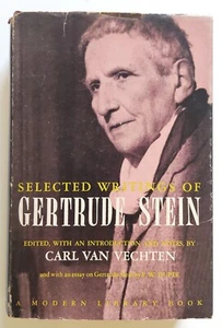 Libro Inglese Selected Writing Of Gertrude Stein Carl Van Vechten 1962 (L8 - Picture 1 of 5