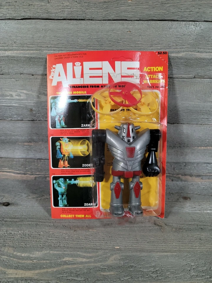 De colección Park's Aliens Action Attack Warriors Zoder años 70 u 80 Foto 1 de 4