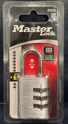 Master Lock Company 630D 1-3/16in. Combination Padlock New In Package - Image 1 of 2