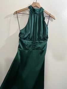 Reformation Kailey Midi Dress 6 Victorian Old Money Luxury Minimalist Regal Y2K - Picture 1 of 17