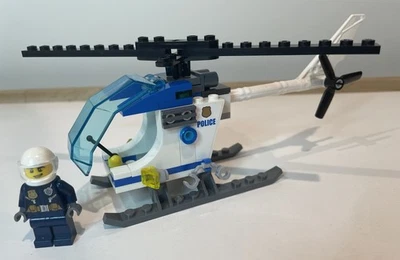 Lego Town City Police 60141 Estación de Policía Helicóptero y Piloto Minifigura Solo Foto 1 de 4