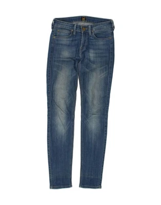 LEE Womens Scarlett Skinny Jeans W26 L30 Blue Cotton NM04 - Image 1 of 3
