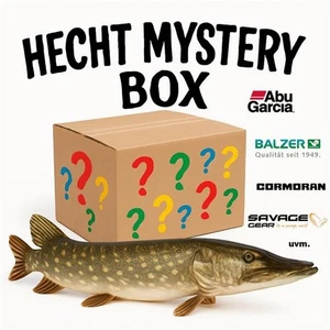 Ü-Box Hecht Angelzubehör Kunstköder Vorfächer Tackle Geschenk Überraschung - Bild 1 von 1