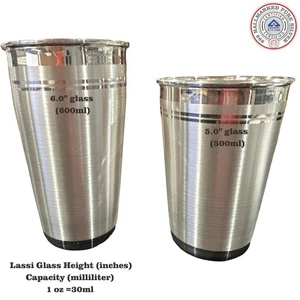999 Pure Silver Hallmarked Designer Big Lassi Glass (Tumbler) - Style#13 - Picture 1 of 7
