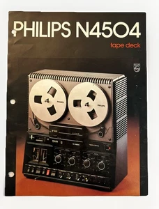 PHILLIPS N4504 Take Deck Reel To Reel Brochure - Picture 1 of 2