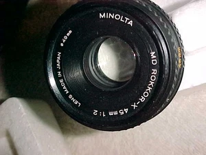 MINOLTA 45mm F2 - MD ROKKOR-X - 2137653 COME NUOVA IN SCATOLA - Foto 1 di 7
