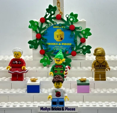 BN Lego BAM Christmas 2025 Minifigures Set  Genuine Limited Edition - Image 1 of 4