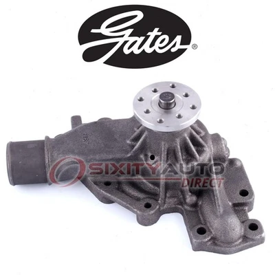 Gates Engine Water Pump for 1982-1986 Chevrolet K30 6.2L V8 - Coolant zl Foto 1 de 4