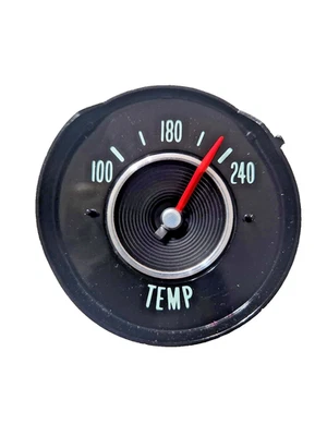 64 Corvette Temperature Gauge (Used OEM) (Tested & Working)   GM #6400566 - Image 1 of 4