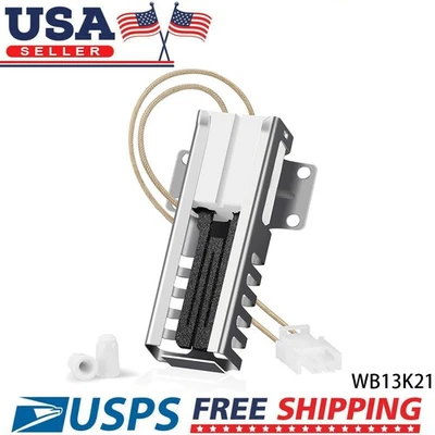 Encendedor horno cocina gas WB13K21 compatible con GE Frigidaire Samsung NX58H5600SS Foto 1 de 4