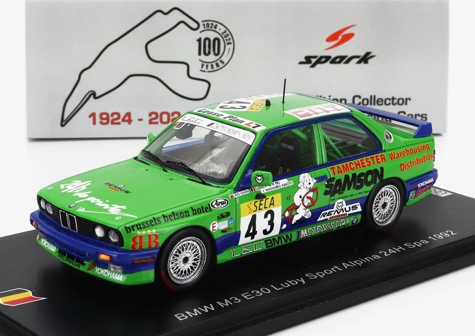 1/43 SPARK-MODEL - BMW - 3-SERIES M3 TEAM IAN KHAN N 43 24h SPA 1992 IAN 100SPA1 - Immagine 1 di 1