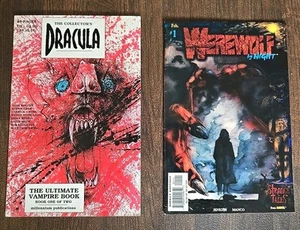 🎃HALLOWEEN GIFTS 🎃THE COLLECTORS DRACULA BK.1 PLUS-WEREWOLF BY NIGHT #1- 🎃 - Bild 1 von 8