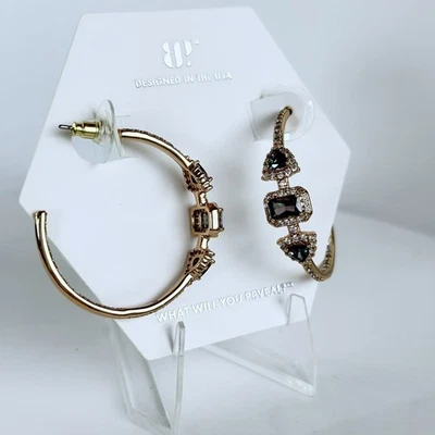 Pendientes de aro Bomb Party June "A Hopeful Surprise'" Alejandrita sobre oro Foto 1 de 4