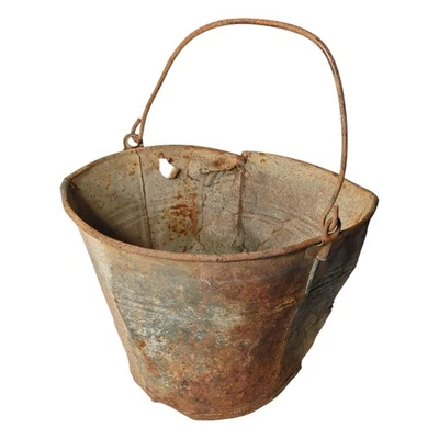 Cubo de granja vintage  Foto 1 de 4