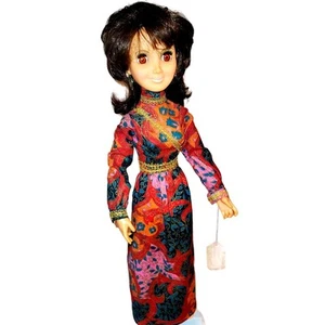 18" Vintage 1972 Aimee the Elegant Fashion Doll w/Beautiful Hair By Hasbro - Picture 1 of 8
