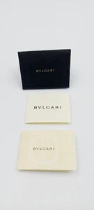BULGARI Certificate of Authenticity VIRGIN for Wallet Bag Etc Leather ... - Picture 1 of 11