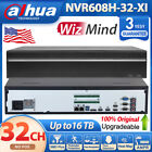 Dahua Brand New NVR608H-32-XI 32CH 2U 8HDDs Ultra WizMind Network Video Recorder
