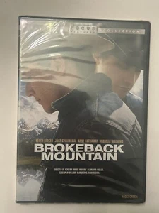 Brokeback Mountain DVD 2005 New Heath Ledger, Jake Gyllenhaal Sealed - Picture 1 of 3