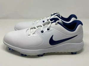 Nike Vapor Pro Golf Shoes White Blue Golf Shoes AQ2197 102 Men’s Size 8.5 New - Picture 1 of 3