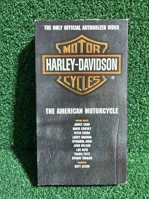 Harley-Davidson The American Motorcycle History Movie VHS Video Tape 1993 - Image 1 of 4