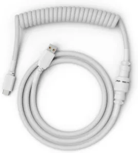 Glorious Coiled Cable (Ghost White) - USB-C, GMMK & Gaming Keyboards - Picture 1 of 2