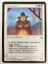 MTG Magic The Gathering The Dark Witch Hunter EX-NM