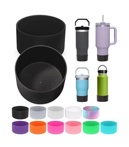 2 PCS for Stanley Boot, Silicone Bottom for Stanley Cup Boot Quencher Adventu... - Picture 1 of 7