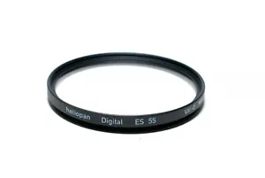 Heliopan UV-Filter ES 55mm x 0,75 vergütet Slim - Made in Germany (NEU/OVP) - Picture 1 of 3