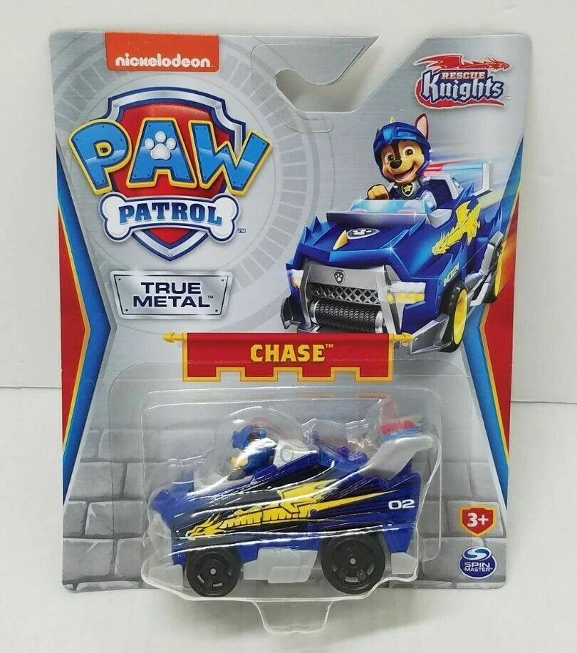 Nickelodeon Paw Patrol RESCUE KNIGHTS True Metal DieCast Vehicle CHOOSE - Image 1 of 1