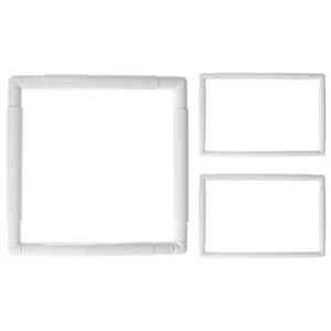 Cross Stitch Hoops Frames Plastic Rectangular Cross Stitch Hoop DIY Sewing Tools - Picture 1 of 15