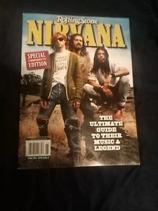 Nirvana Rolling Stone Magazine Special Collector's Edition Kurt Cobain 20th With - Picture 1 of 8
