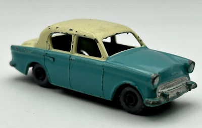 1959 Lesney Matchbox Blue/White Hillman Minx No. 43 With Hitch Unboxed - Image 1 of 4