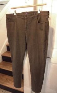 NYDJ Marilyn Straight Damen Jeans Größe 20 W Lift Tuck Schwarz Denim Stretch - Bild 1 von 8