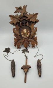 Vintage Germany Black Forest Cuckoo Clock - Does Work/Time Accuracy Untested - Picture 1 of 6
