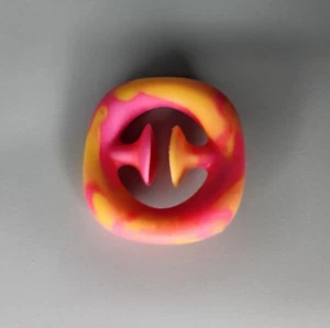 Mini Squeeze Fidget Toy Hand Grip Grab Snap Sensory Anxiety Stress Relief Toys - Picture 1 of 3
