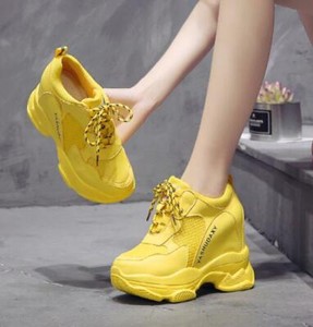 scarpe ginnastica tacco alto