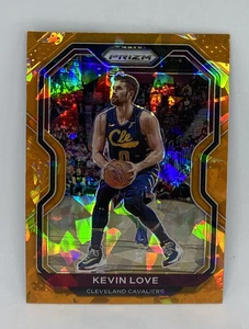 2020-21 Panini Prizm KEVIN LOVE Orange Cracked Ice Prizm #242 Cavaliers - Picture 1 of 3
