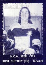 1975-76 HCA Steel City Vacuum #3 Rich Chittley