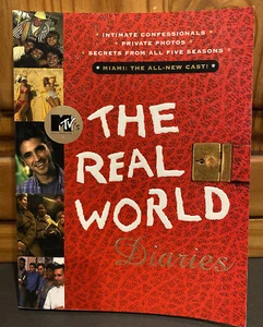 VINTAGE Book - The REAL WORLD DIARIES by MTV Staff - Secrets from 5 Seasons 1996 - Imagen 1 de 12