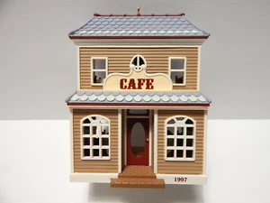 Hallmark Keepsake Ornament Cafe Nostalgic Houses And Shops - Picture 1 of 6