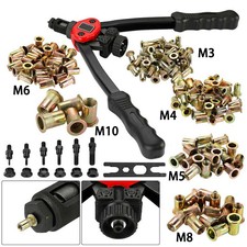 M3-M10 Nietmutternzange Profi Nietmaschine Gewinde Nuss Nieten Werkzeug Kit