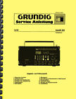 Grundig Satellit 600 Shortwave World Radio Receiver Service Manual