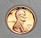 1991 S LINCOLN MEMORIAL PENNY PROOF UNC #P272