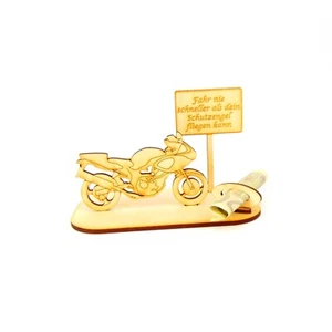 Geldgeschenk Gutschein Motorrad  Holz verschiedene Schilder Rente Geburtstag - Bild 1 von 21